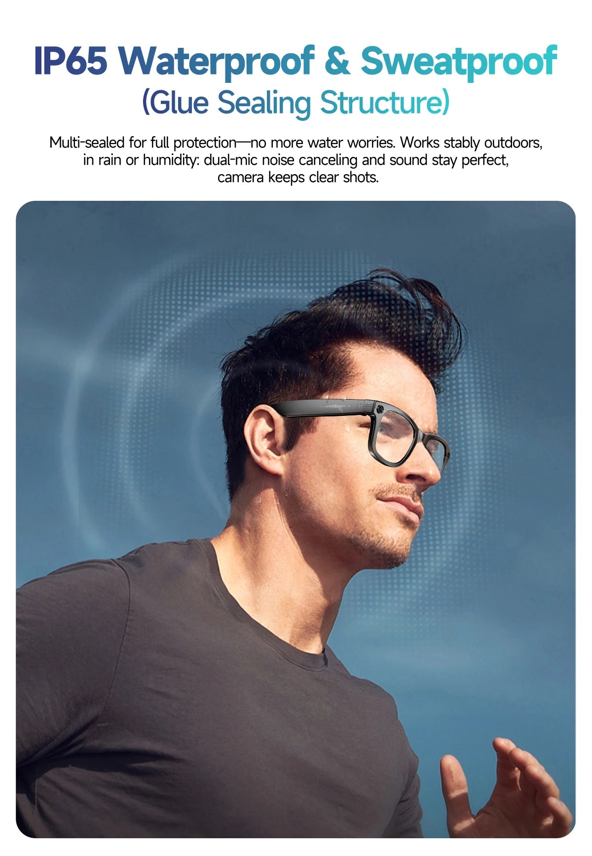 2026 AI Smart Glasses with 8MP Camera Video Recording 20+ Languages Translation Sunglasses Bluetooth Call Music Play Men Women
