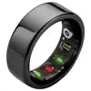Topkwaliteit Fashion Dropshipping Zwart Zilveren Slaapmonitor Bloedzuurstof Hartslagvariabiliteit Temperatuur Smart Ring Titanium