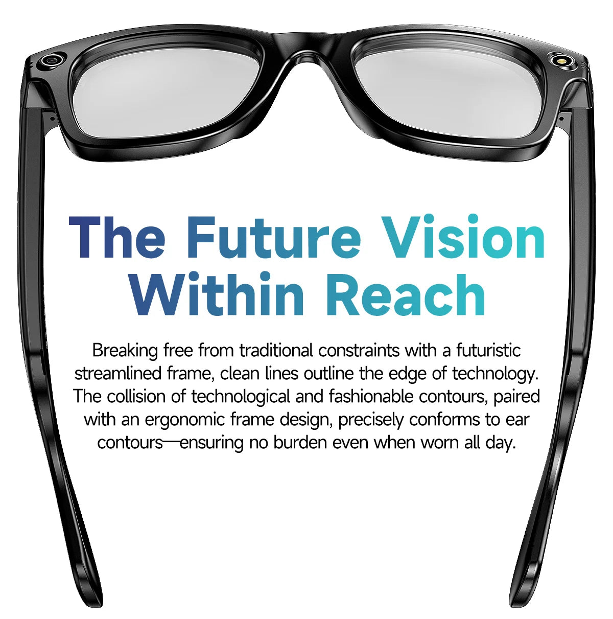 2026 AI Smart Glasses with 8MP Camera Video Recording 20+ Languages Translation Sunglasses Bluetooth Call Music Play Men Women