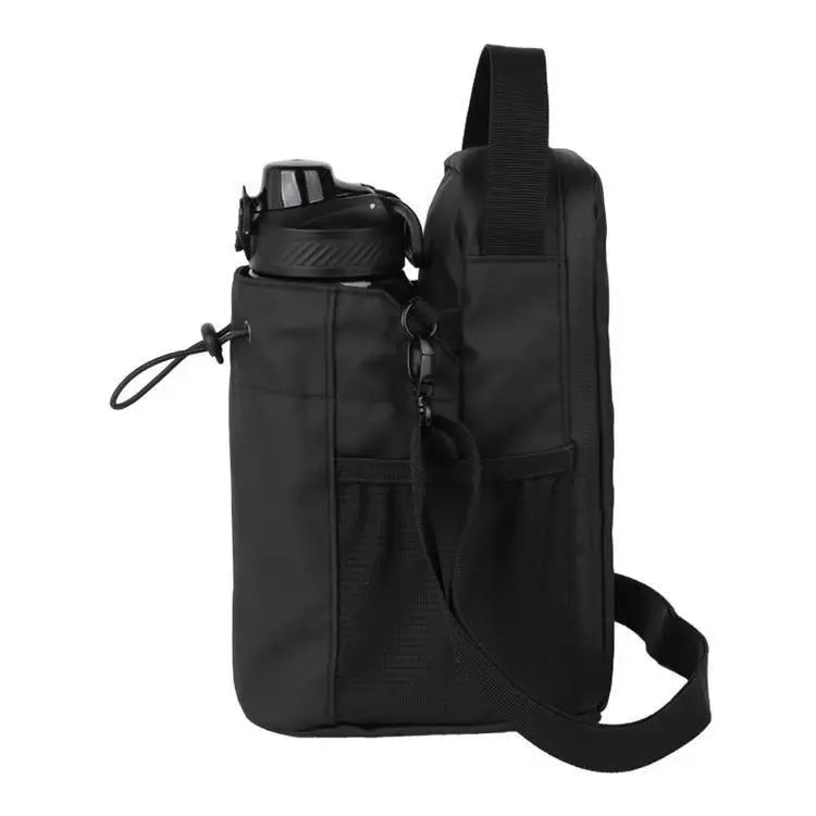 Magnetic Gym Bag Water Bottle Carrier Holder Bag With Shoulder Fitness Mobile Phone Storage Bag