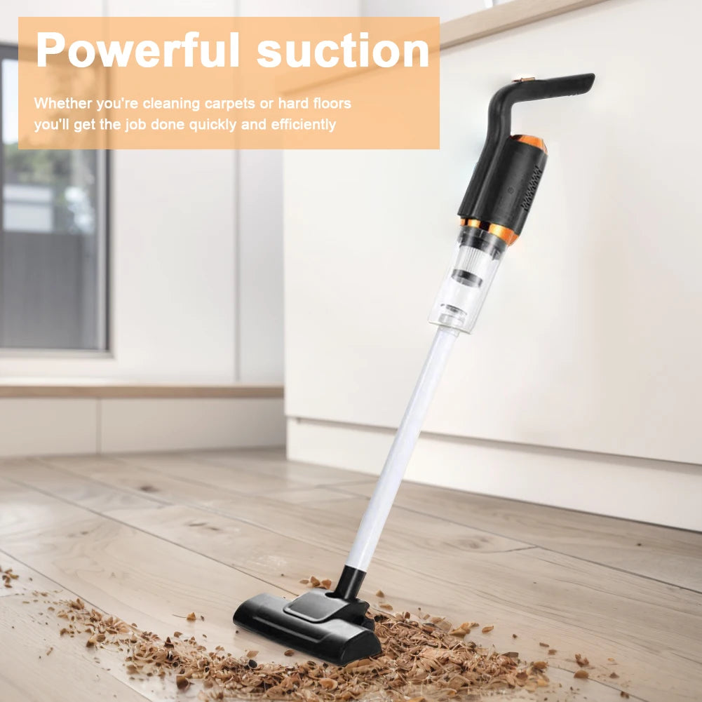 Wireless Handheld Vacuum Cleaner USB Rechargeable 2 in 1 Large Suction Vacuum Cleaner Cordless Handheld Vacuum for Home Car Pet