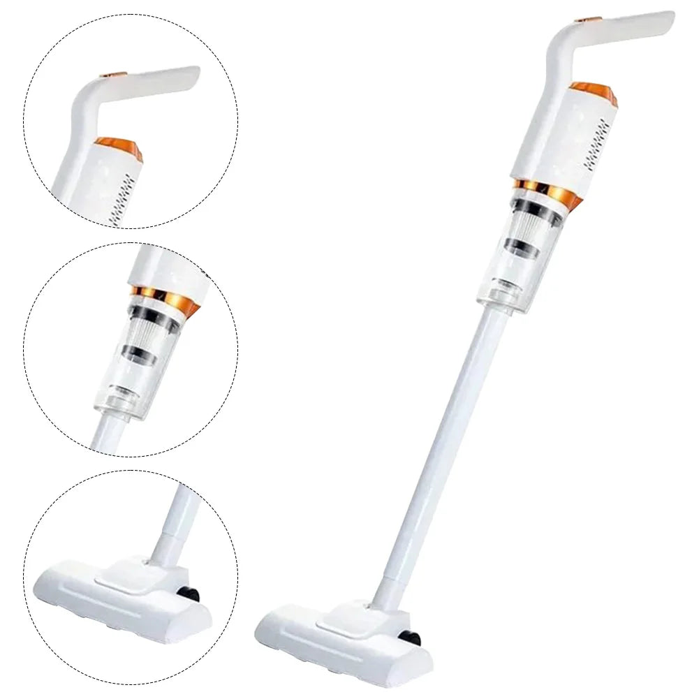 Wireless Handheld Vacuum Cleaner USB Rechargeable 2 in 1 Large Suction Vacuum Cleaner Cordless Handheld Vacuum for Home Car Pet